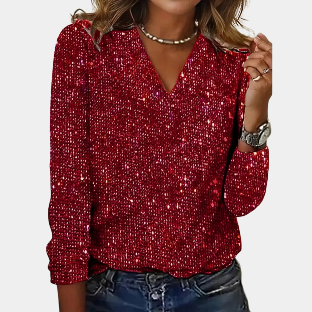Diane – Haut Paillettes Femme