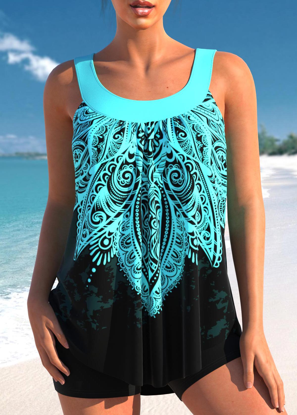 Émilie – Tankini Femme Été