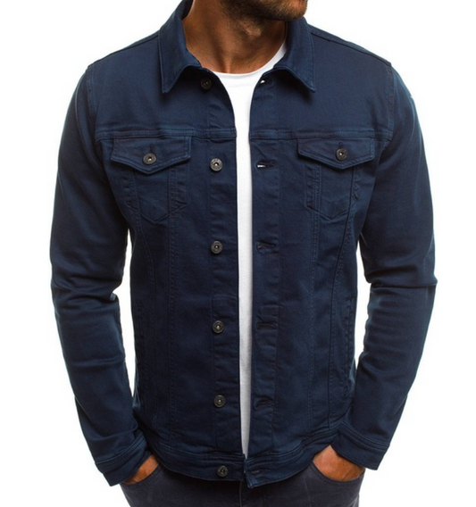 Men’s Casual Jacket | Button-Up Style