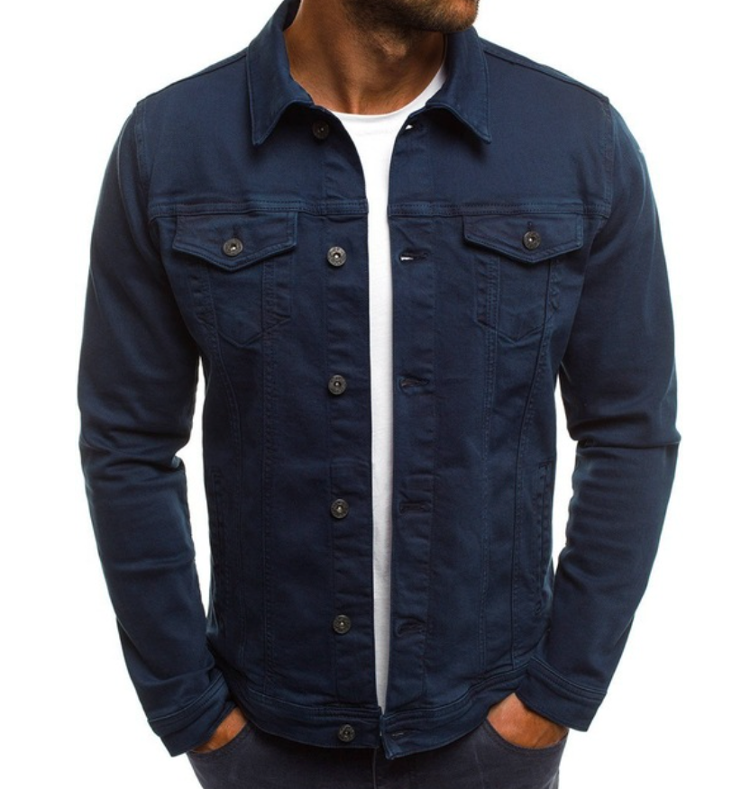 Men’s Casual Jacket | Button-Up Style