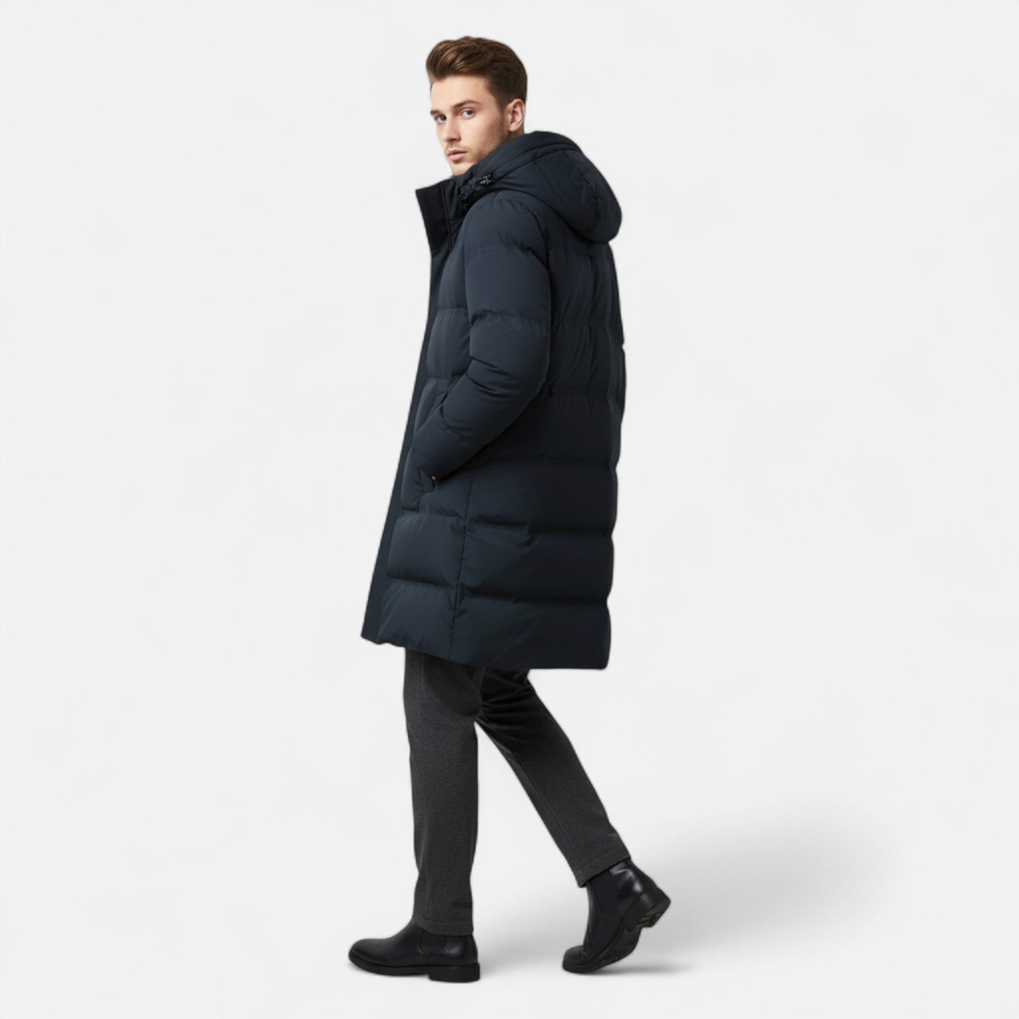 Men’s Hooded Winter Parka | Tailored Design