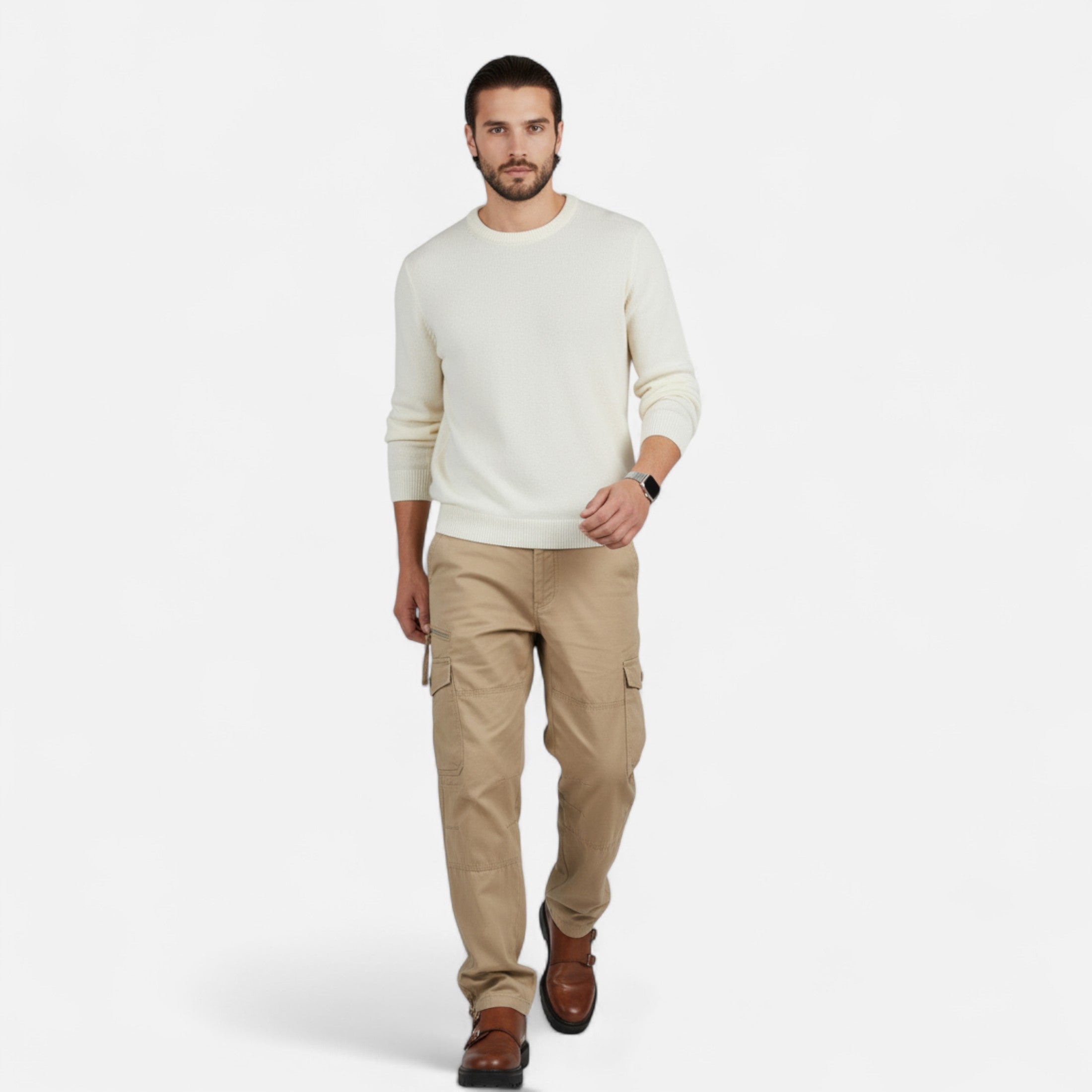 Men’s Cargo Trousers | Military-Inspired Design