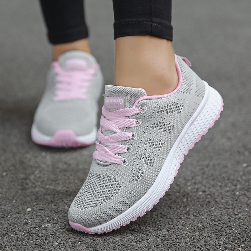 Women’s Casual Walking Shoes | Rounded Toe Design