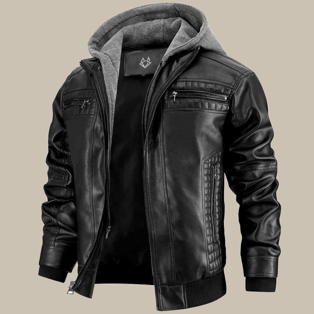 Men’s Hooded Jacket | Classic Design & Structured Shape