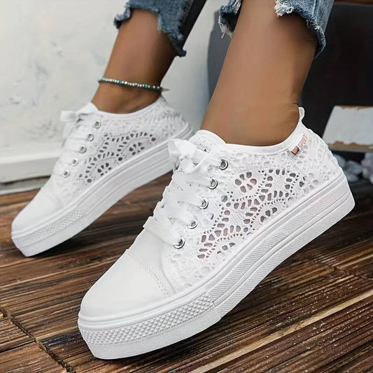 Women’s Lace Sneakers | Casual Style