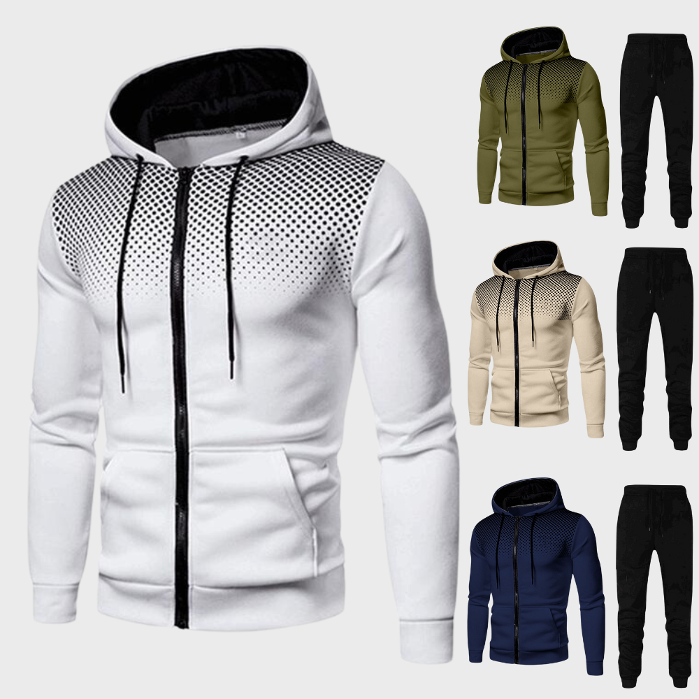 Men’s Tracksuits Set | Hooded Jacket and Pants