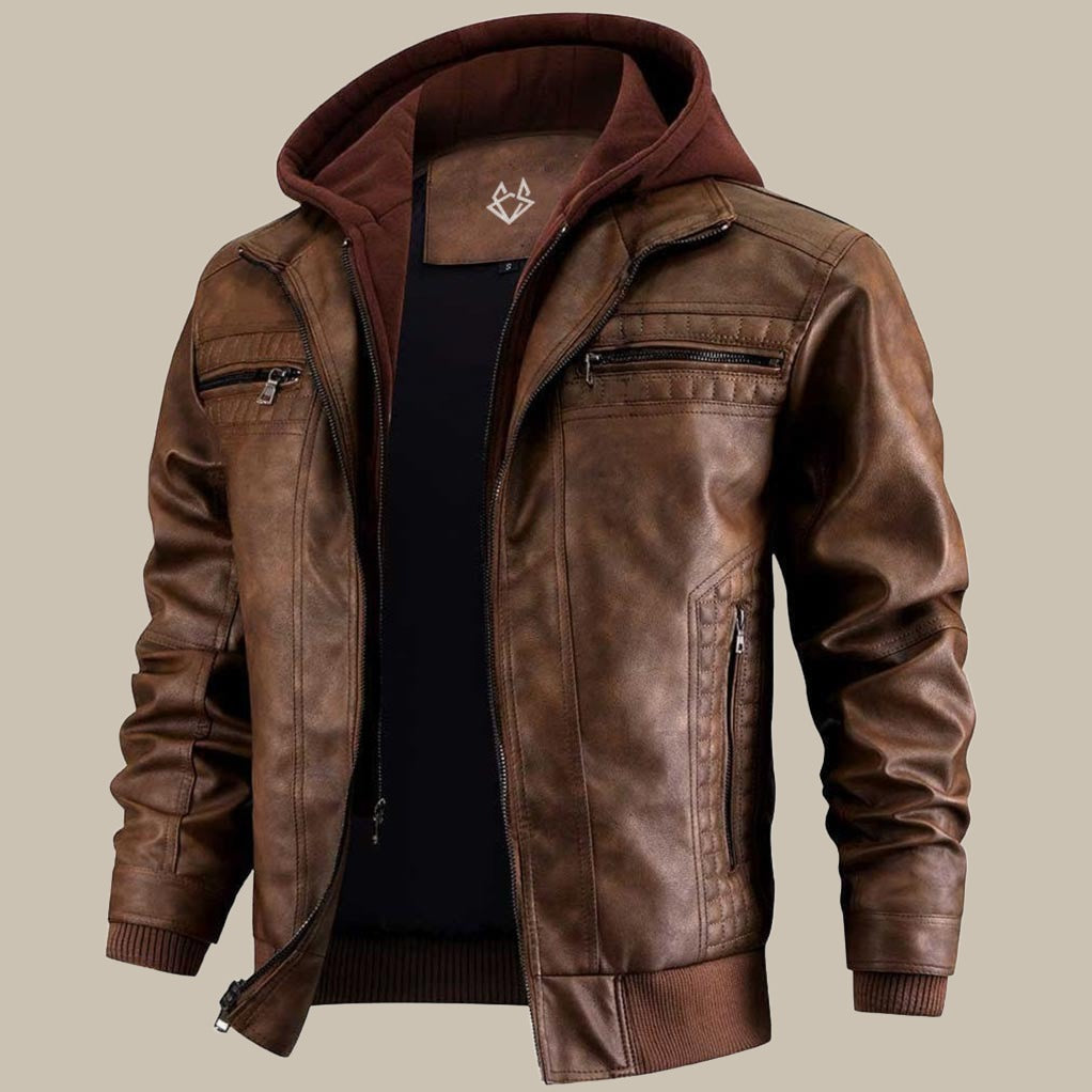 Men’s Hooded Jacket | Classic Design & Structured Shape