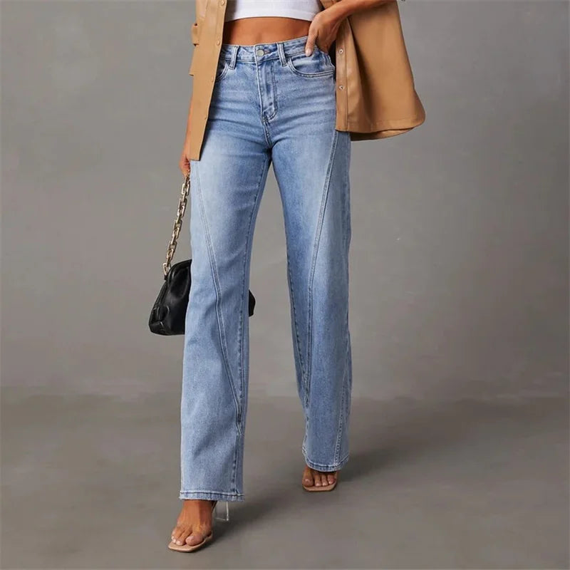 Juliette Taille Mi-Haute Jambe Large