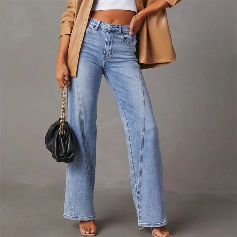 Juliette Taille Mi-Haute Jambe Large