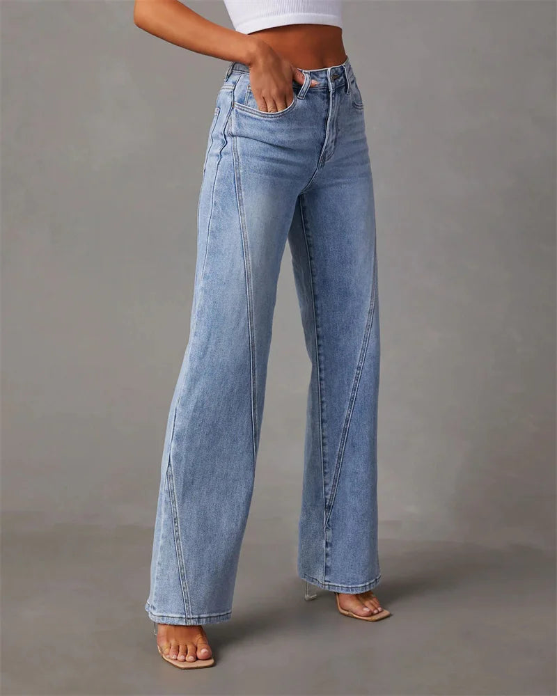 Juliette Taille Mi-Haute Jambe Large