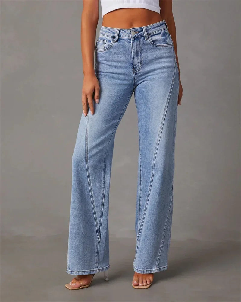 Juliette Taille Mi-Haute Jambe Large