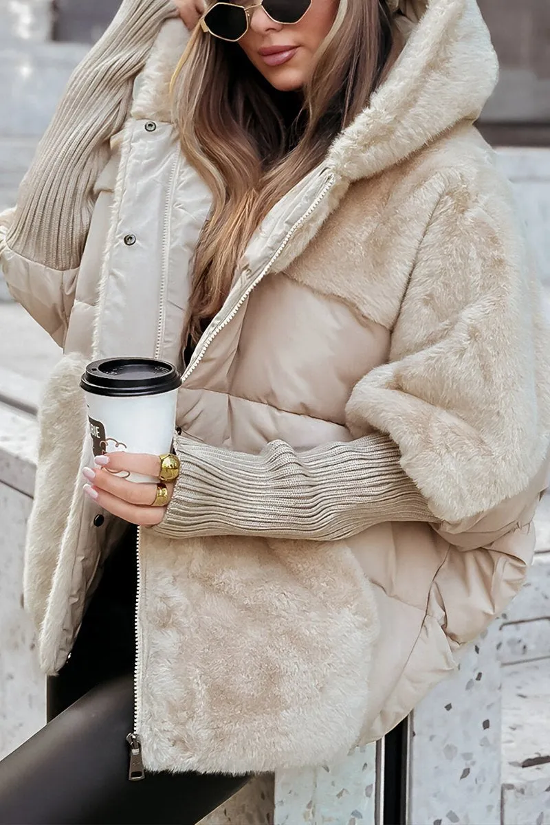Women's Quilted Hooded Winter Coat | Stylish