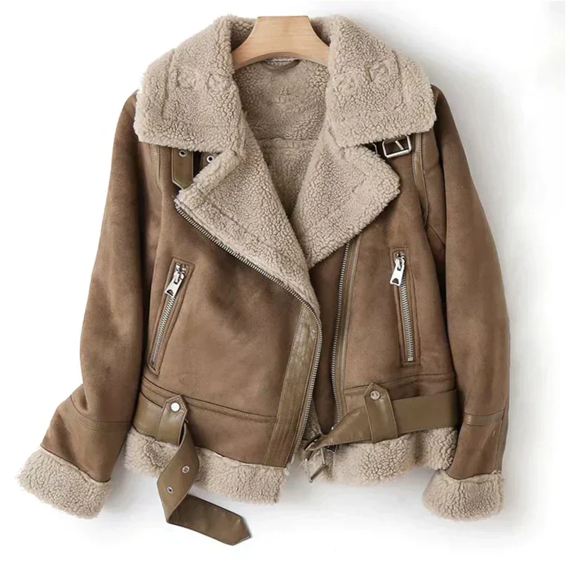 Women’s Aviator Jacket | Asymmetrical Zip Design