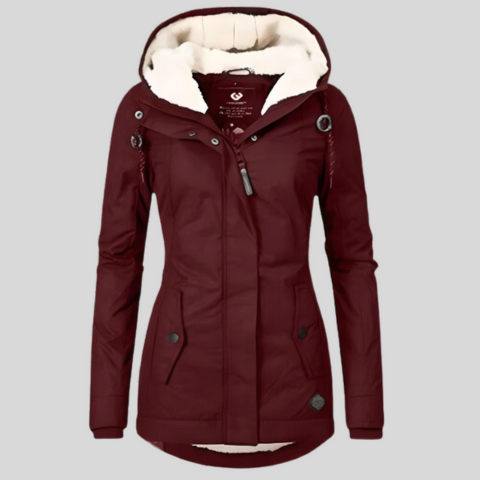 Manteau d’Hiver Matelassé Imperméable | Long et Isolé