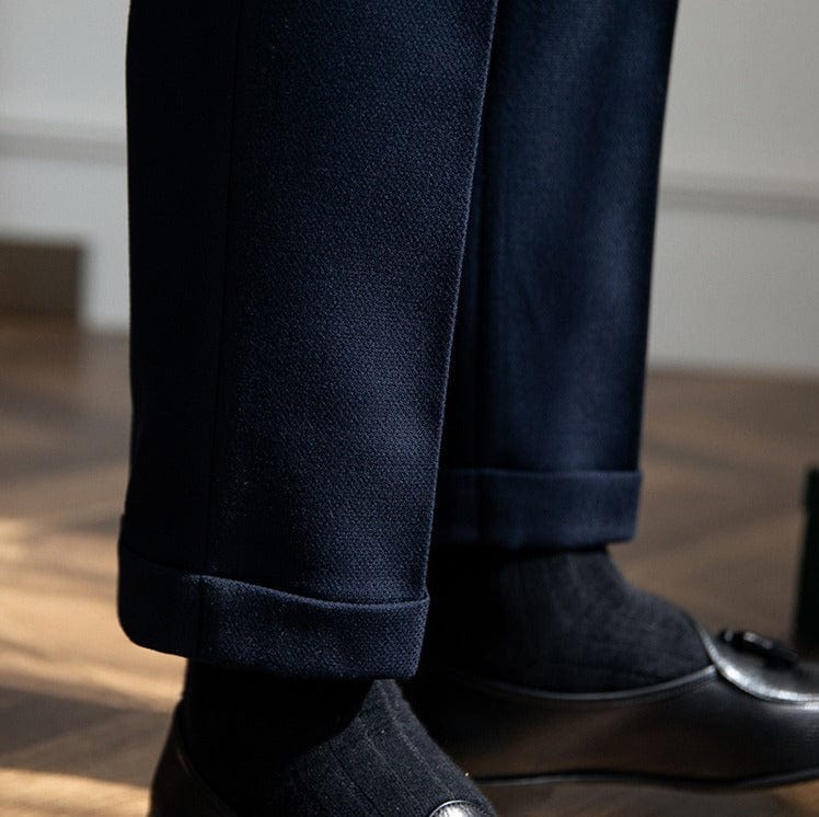 Men’s Tailored Trousers | Casual & Formal Style Navy