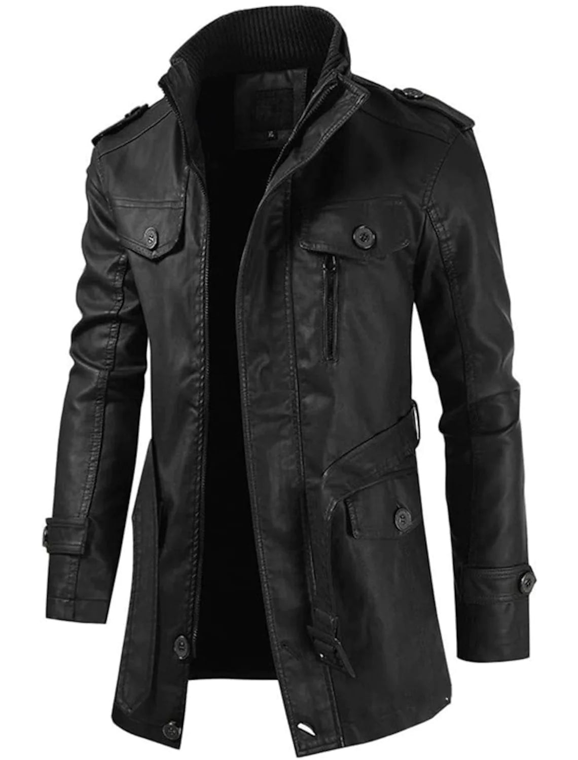 Men’s Longline Overcoat | Timeless Design