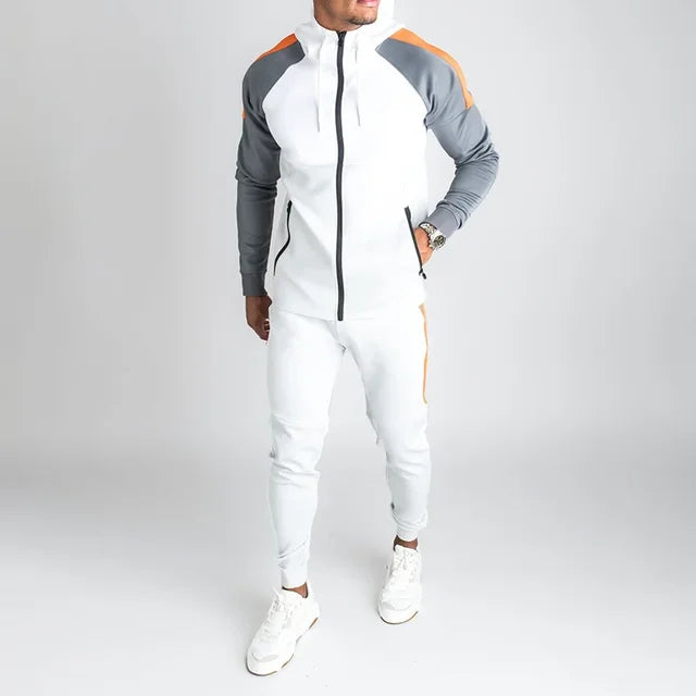 Men’s Stylish Tracksuit | Contrast Colours
