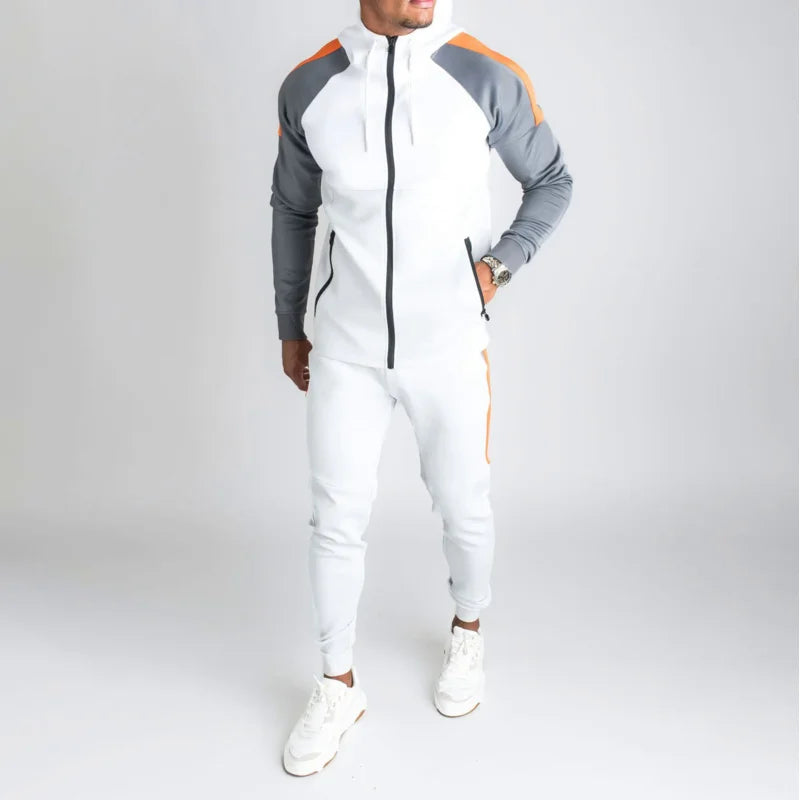 Men’s Stylish Tracksuit | Contrast Colours