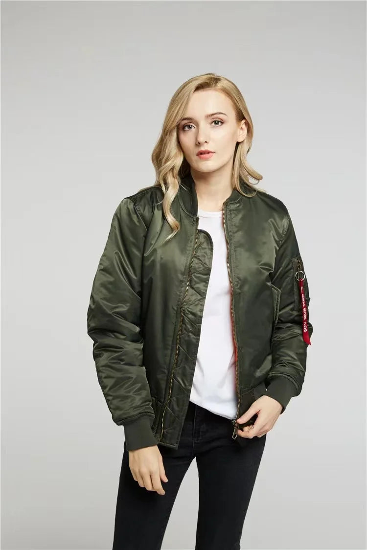 Men’s Vintage Bomber Jacket | Zip Closure Style
