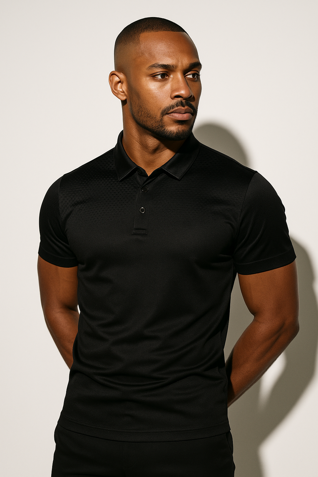 Men’s Gradient Polo Shirt | Sport-Inspired Style