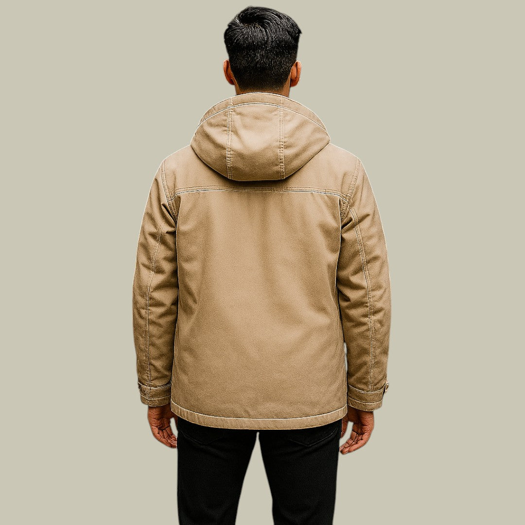 Men’s Hooded Winter Jacket | All-Season Outerwear