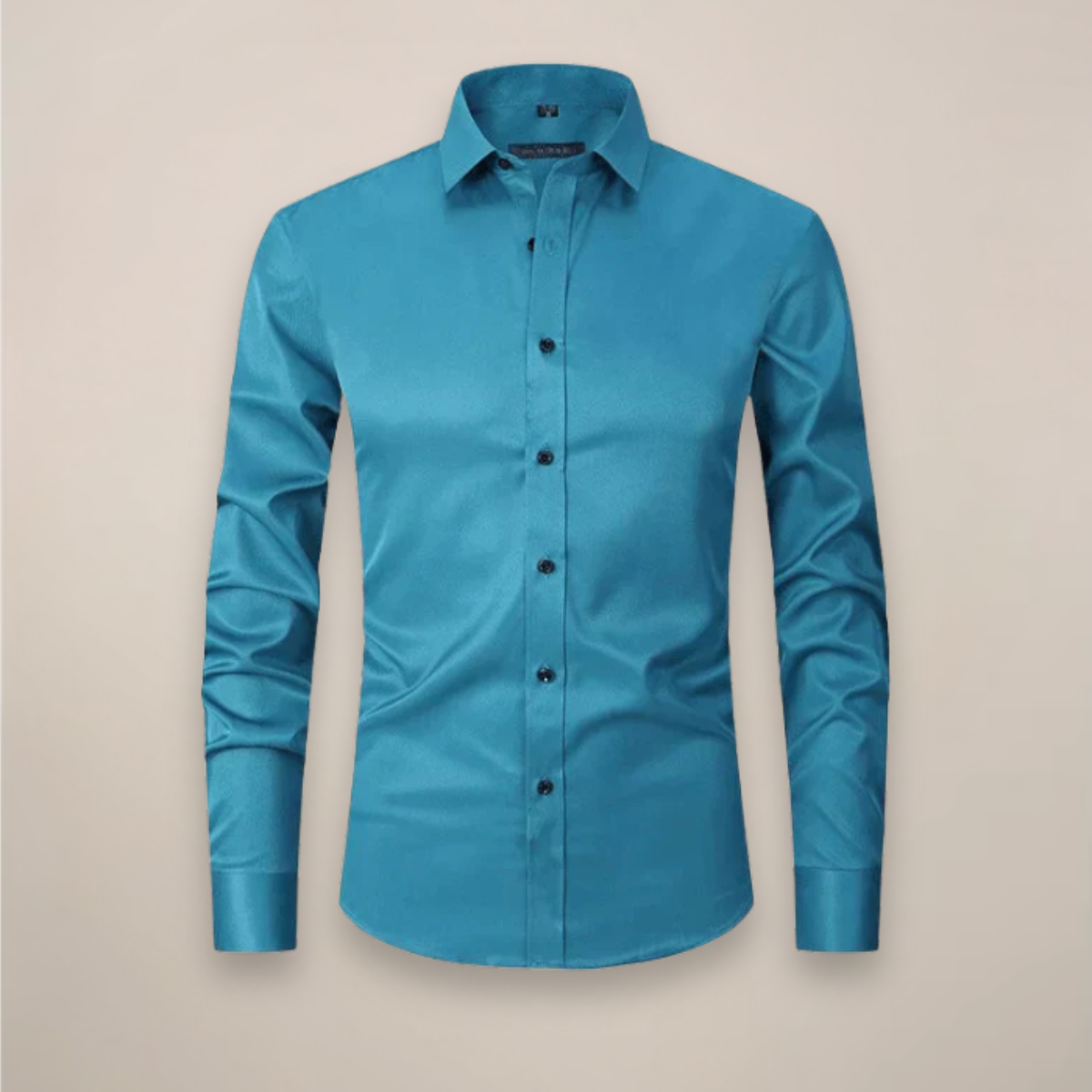 Men’s Structured Long-Sleeved Shirt | Classic Fit