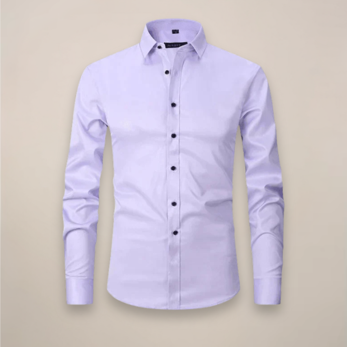 Men’s Structured Long-Sleeved Shirt | Classic Fit