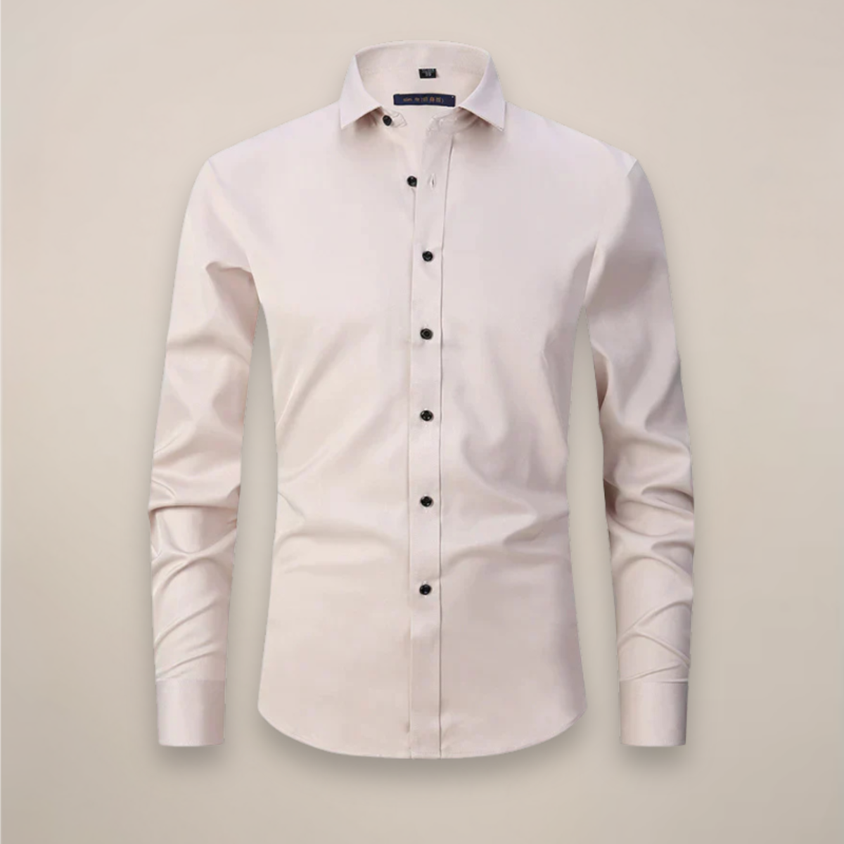 Men’s Structured Long-Sleeved Shirt | Classic Fit