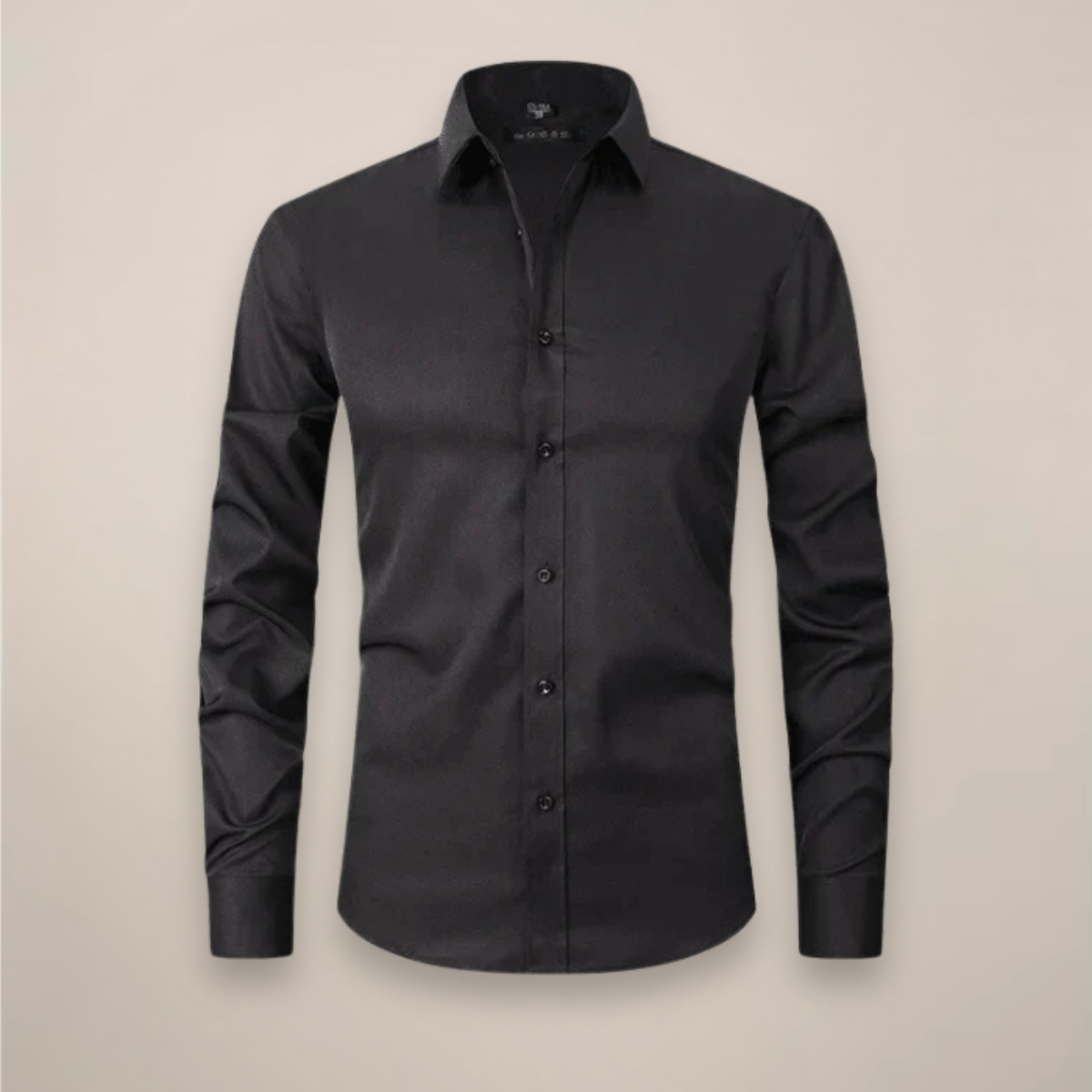 Men’s Structured Long-Sleeved Shirt | Classic Fit