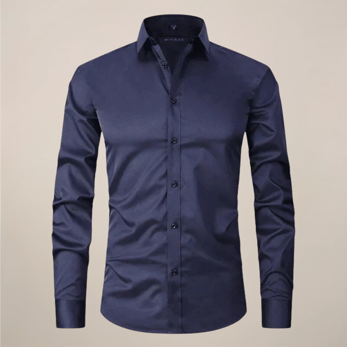 Men’s Structured Long-Sleeved Shirt | Classic Fit