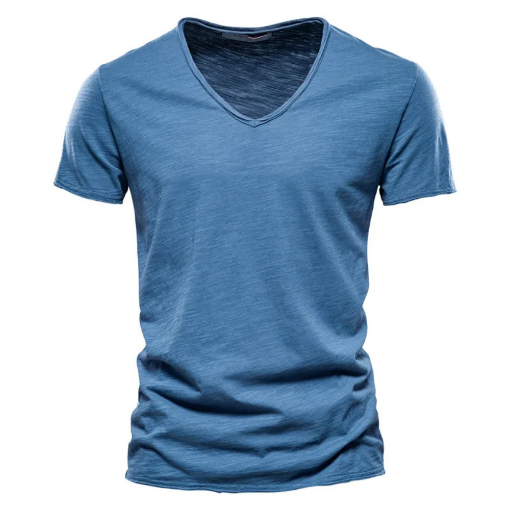 Nicolas – Chemise d’Été Homme en Coton Respirante