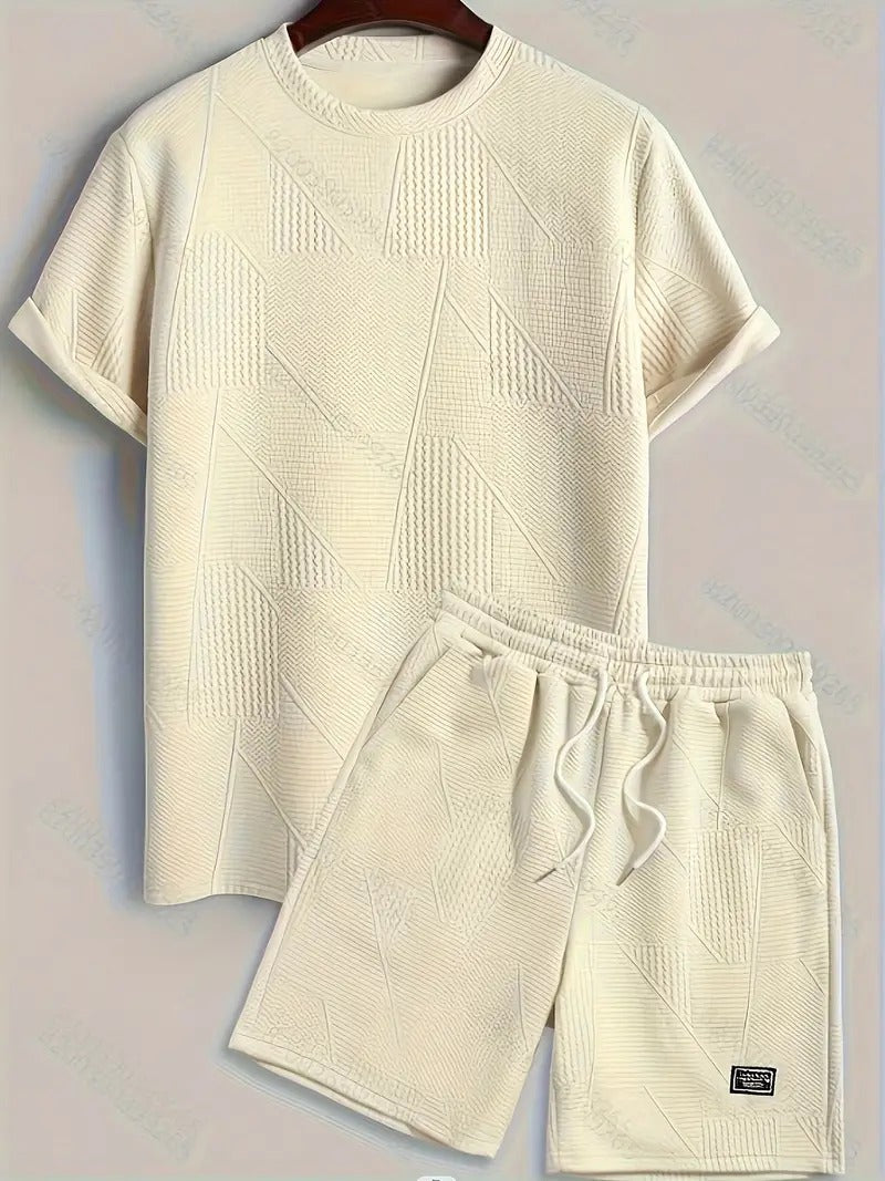 Noël – Ensemble Décontracté Homme en Tissu Doux Été