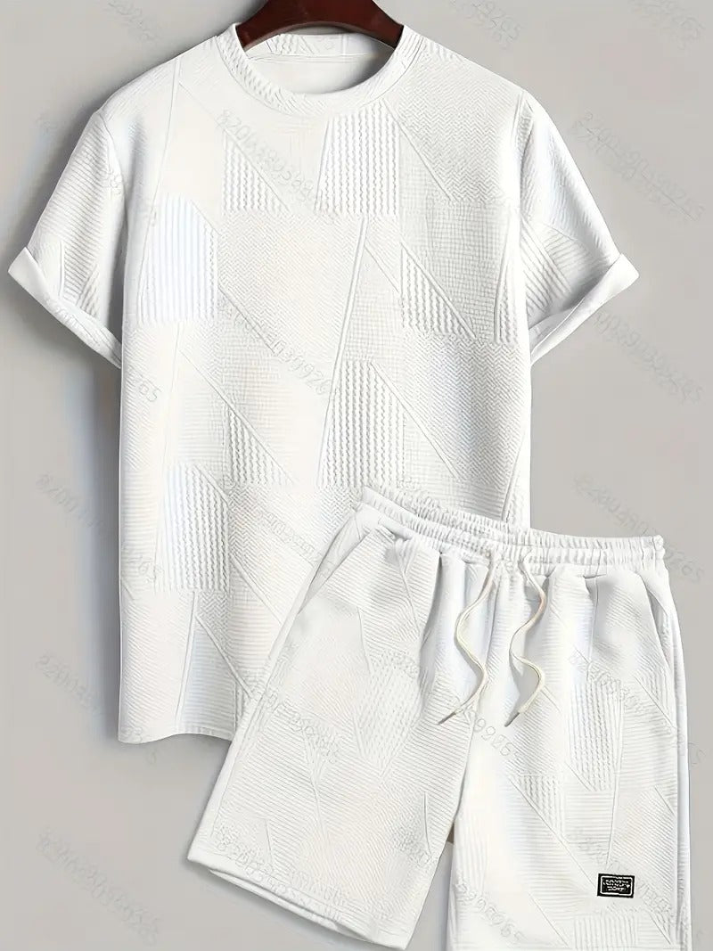 Noël – Ensemble Décontracté Homme en Tissu Doux Été