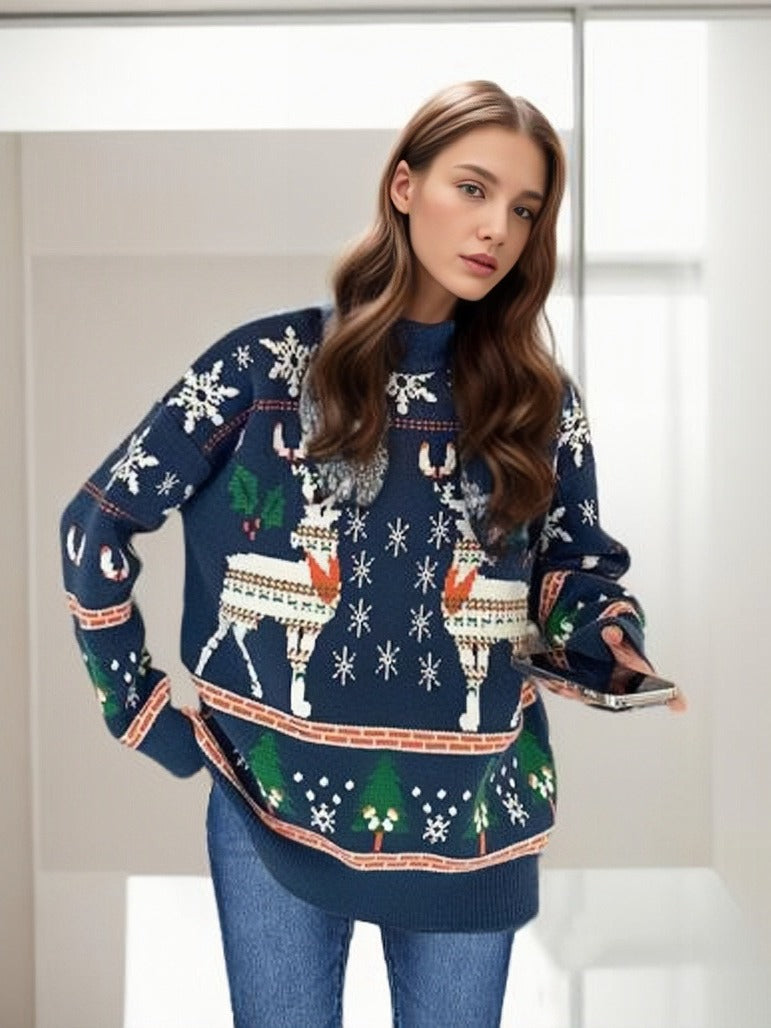 Women’s Winter Christmas Sweater | Stylish Design
