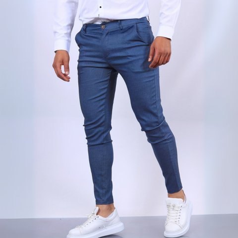Men’s Slim Fit Trousers | Classic Style