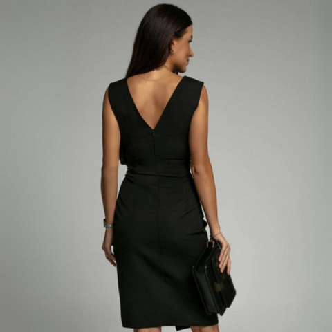 Cécile Dress | Draped and Elegant