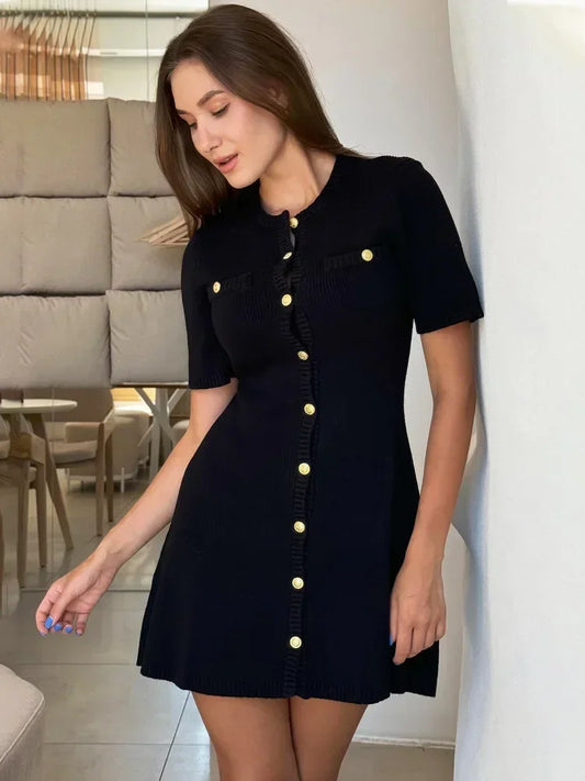 Women’s Trendy Knit Jumper Dress | Mini