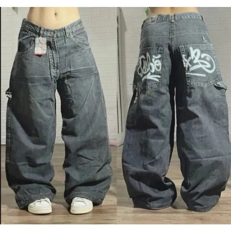 Women’s Winter Baggy Pants | High Waist Wide-leg