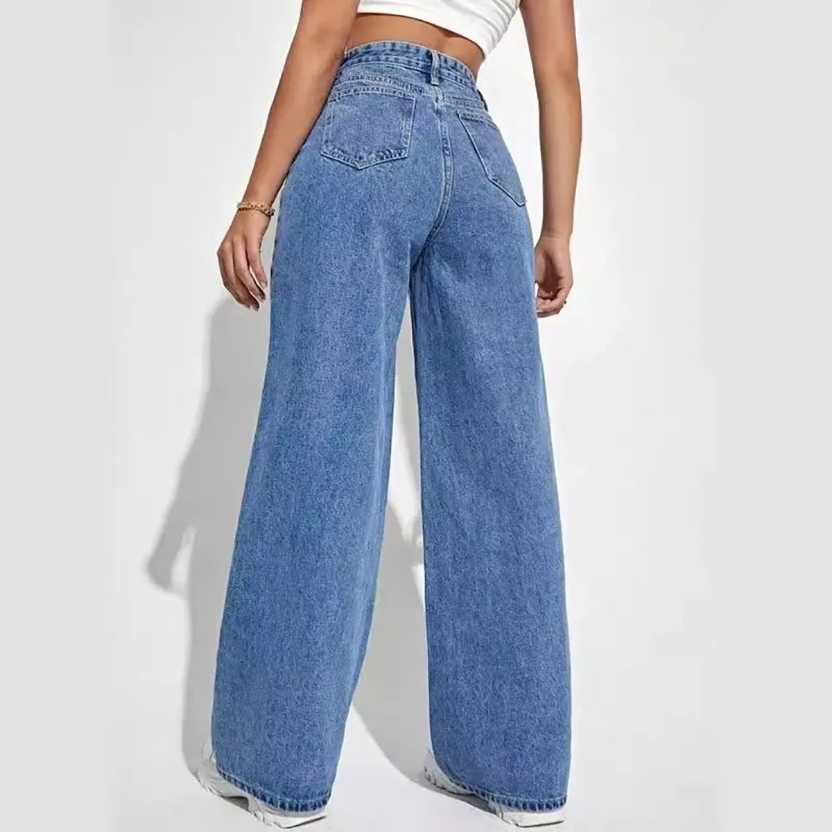 Women’s Retro Baggy Pants | High Waisted