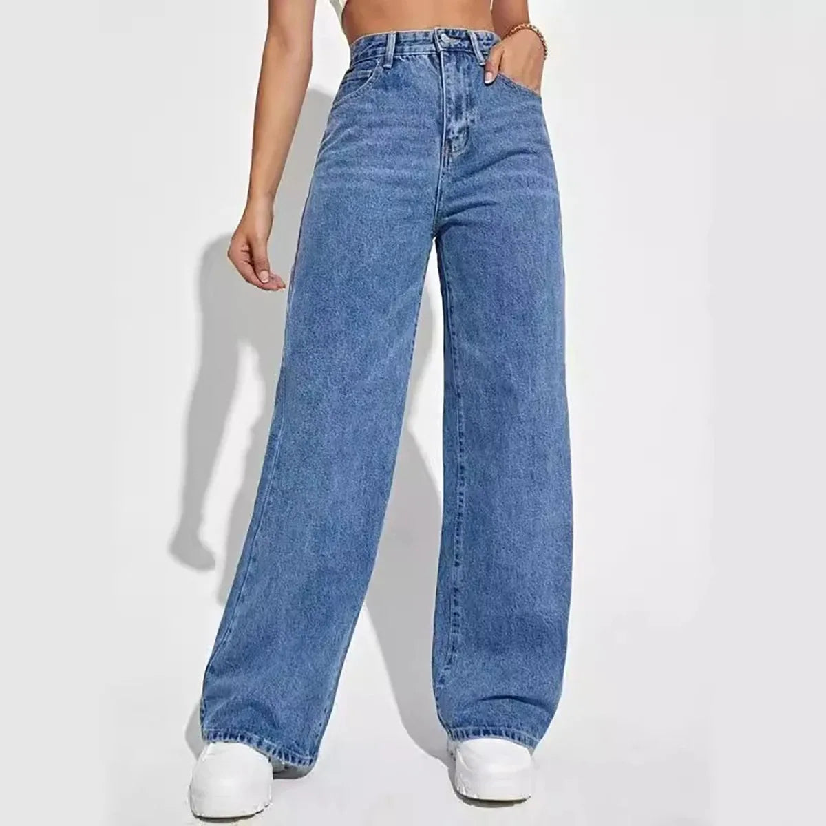 Women’s Retro Baggy Pants | High Waisted