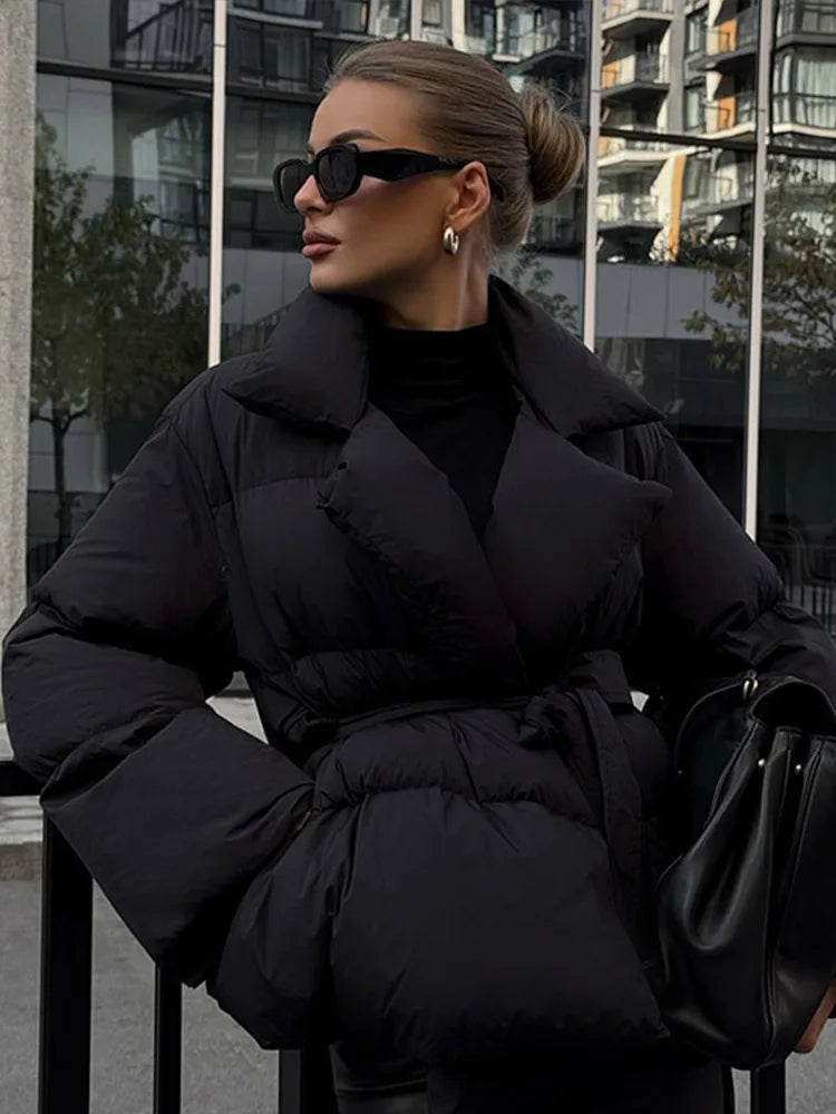 Women’s Stylish Thick Puffer Jacket | Winter