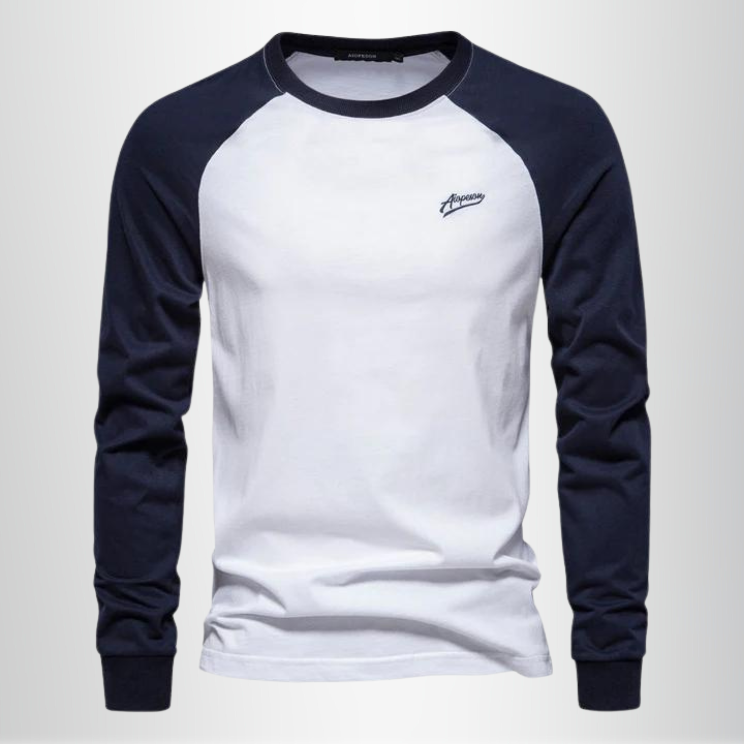 T-Shirt Décontracté A Manches Longues Pour Hommes | Classique