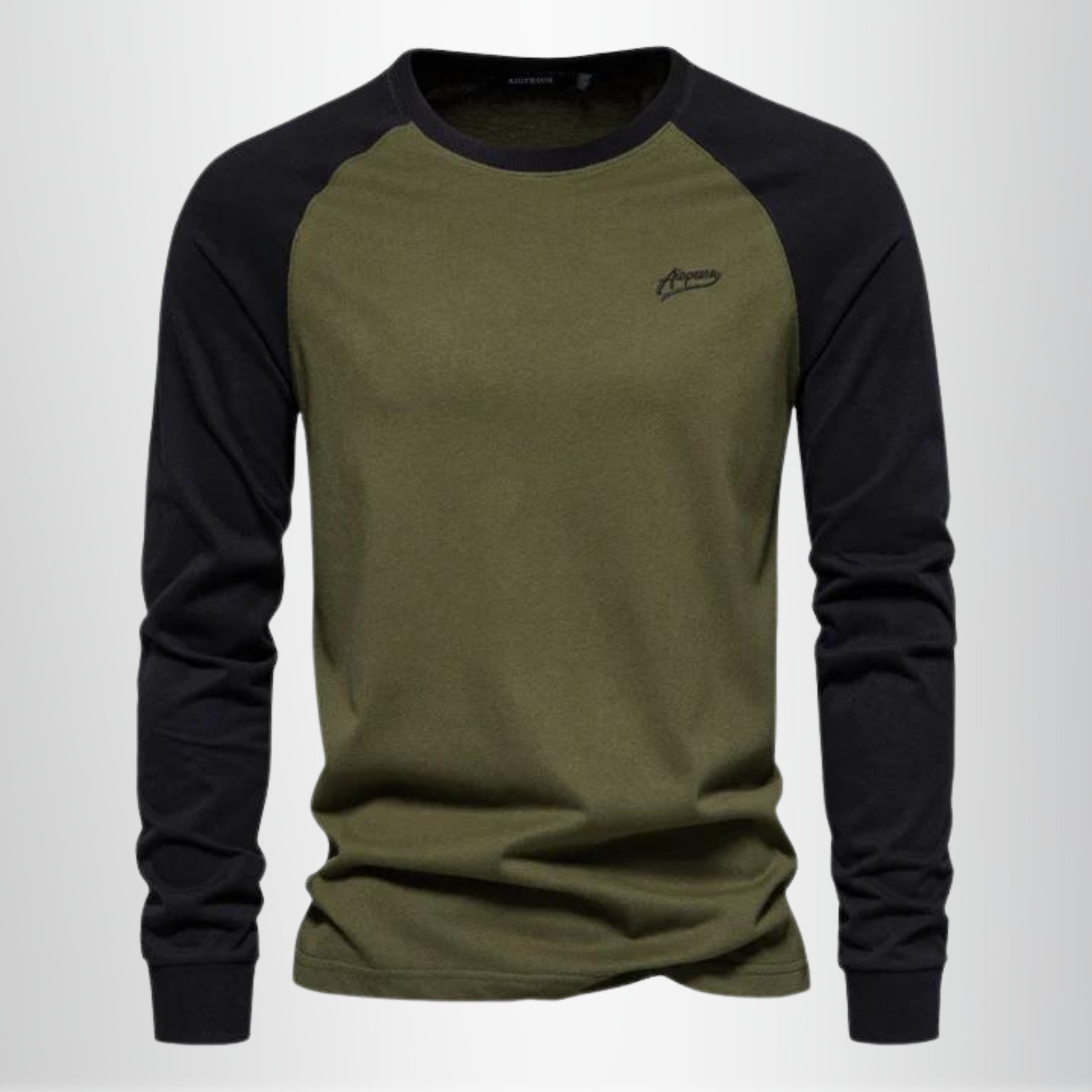 T-Shirt Décontracté A Manches Longues Pour Hommes | Classique