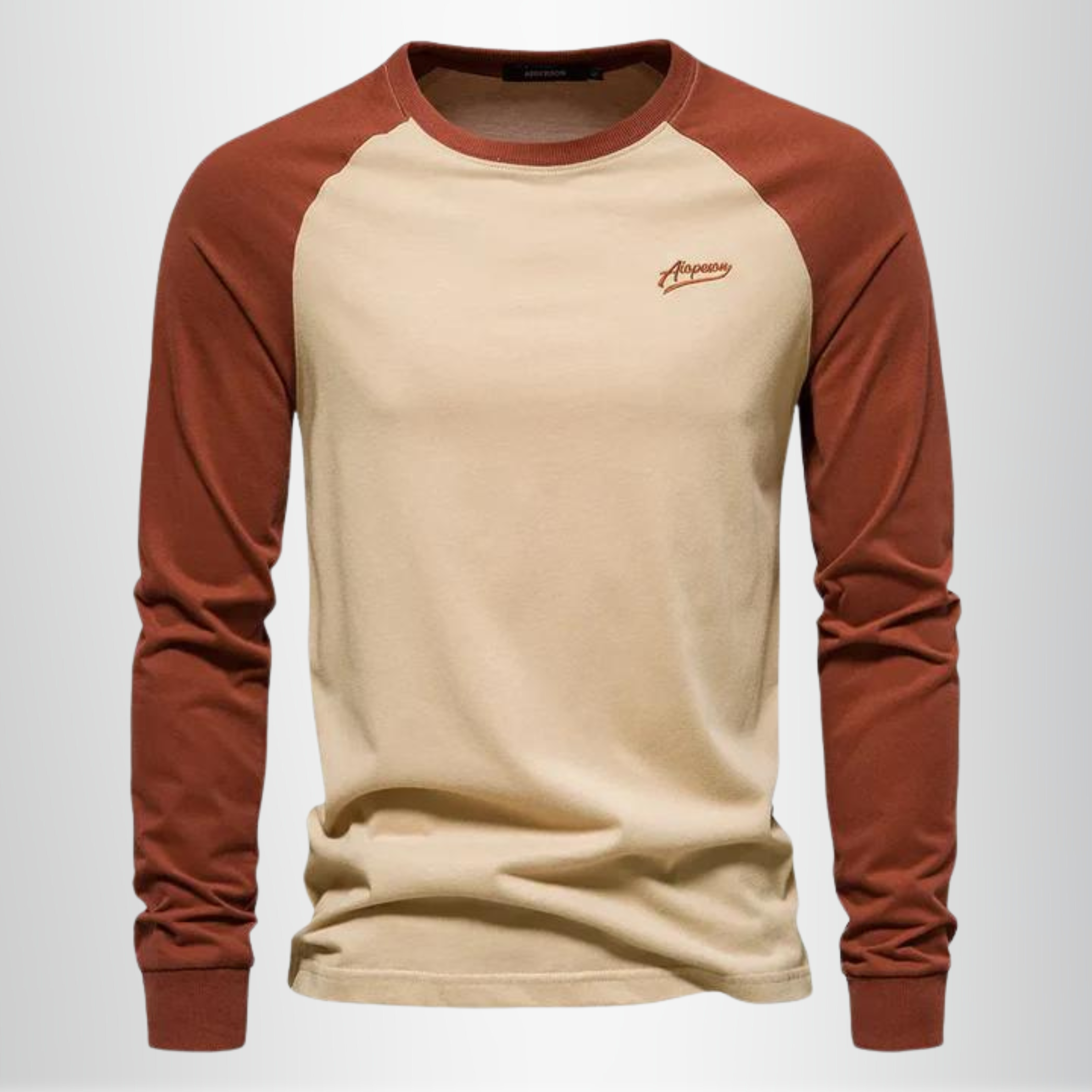 T-Shirt Décontracté A Manches Longues Pour Hommes | Classique