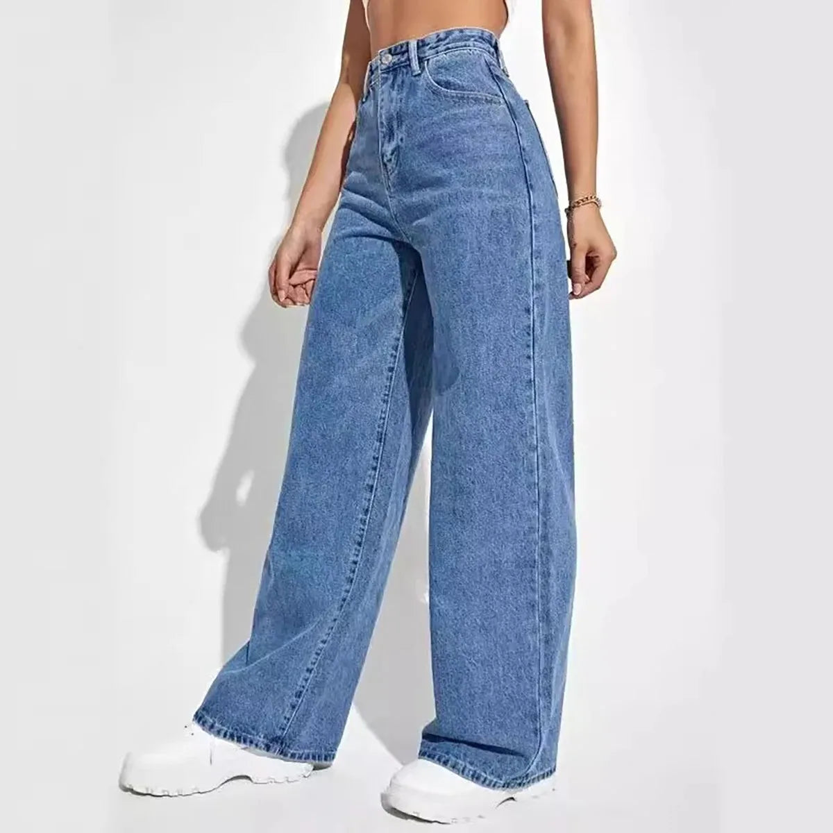 Women’s Retro Baggy Pants | High Waisted