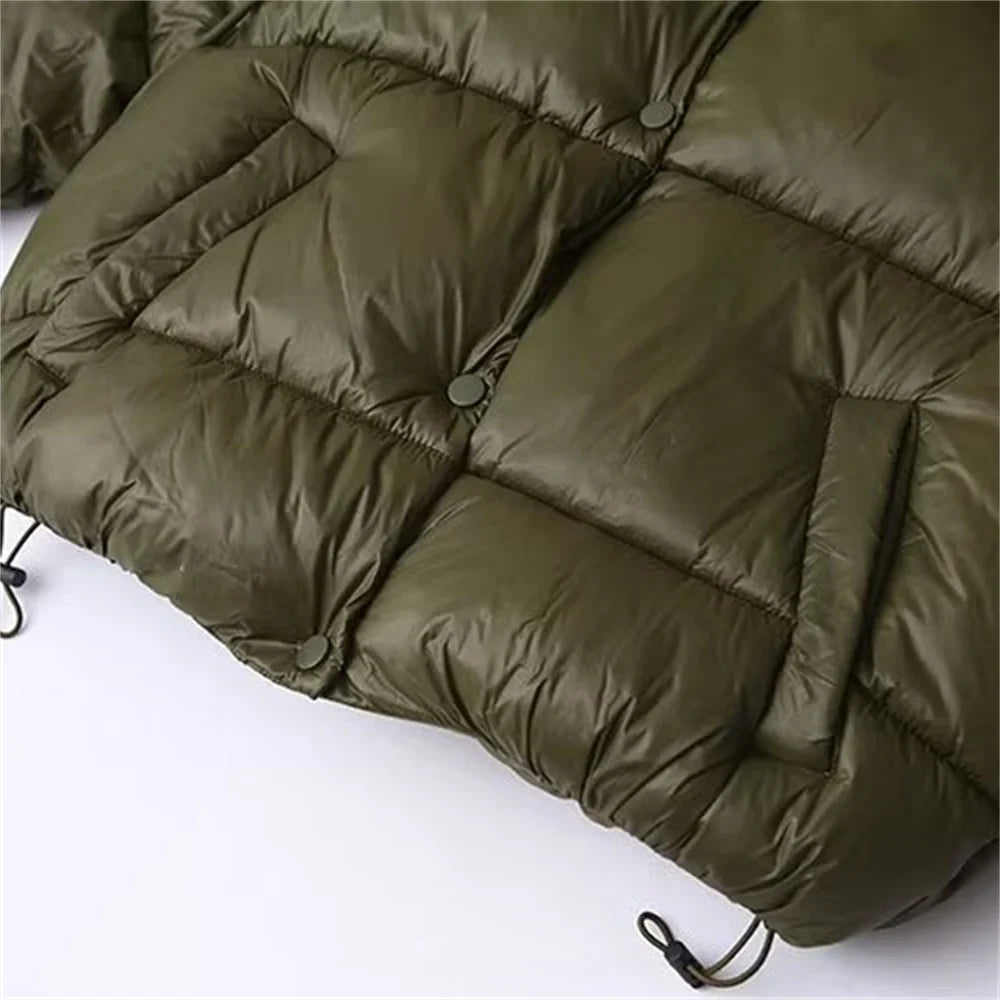 Women’s Puffer Jacket | Seasonal Hooded Look