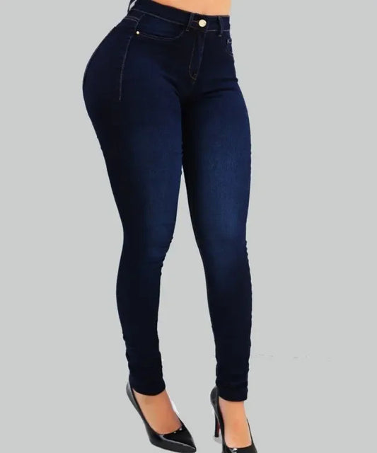 Women’s High-Waisted Jeans | Winter Style