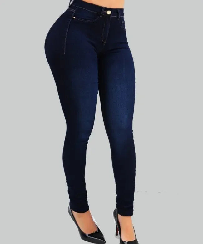 Women’s High-Waisted Jeans | Winter Style