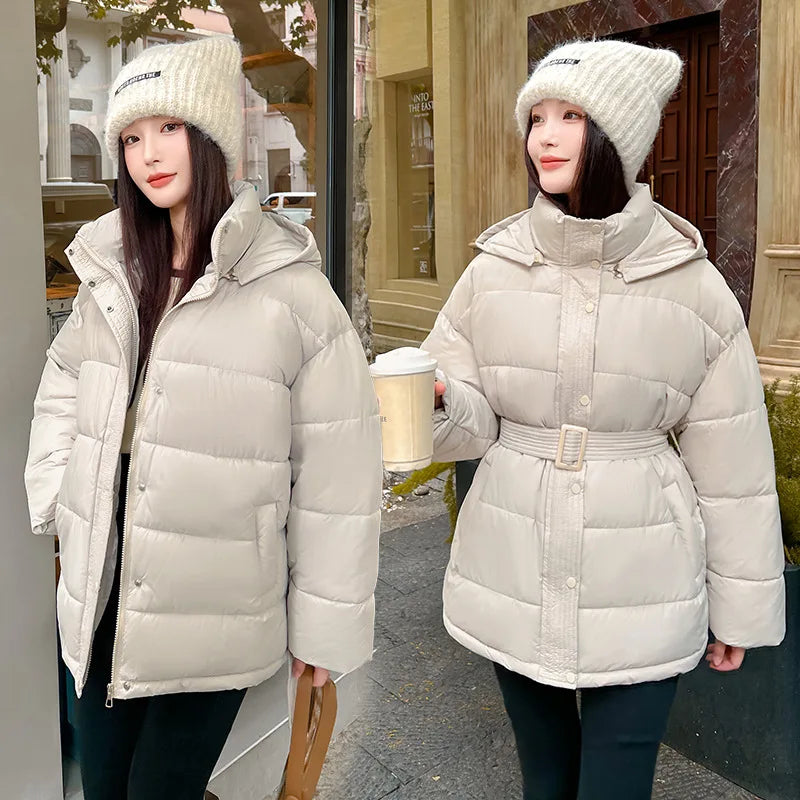 Women’s Puffer Jacket | Chic Hooded Winter Wear