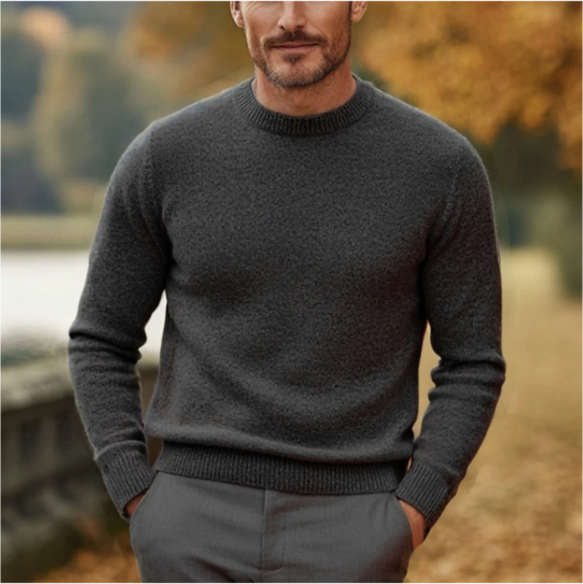 Men's Classic Knit Sweater | Timeless Style